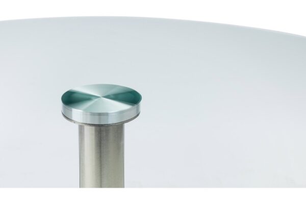 DF-JB-MIL001-featured-5 Milan Round Glass Brushed Steel Pedestal Table