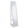 Fresco White Storage Mirror