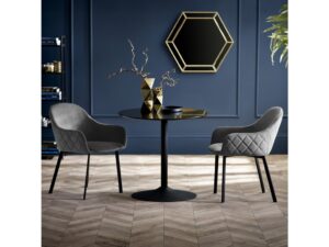 DF-JB-NER002-featured-3 Nero 80cm Round Table - Black