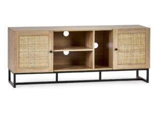 DF-JB-PAD006-featured-3 Padstow TV Unit - Rattan/Oak