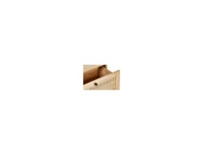Padstow Coffee Table - Rattan/Black