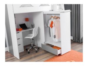 Pegasus Highsleeper - White/Silver