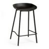 Set Of 2 Renzo Bar Stool - Black