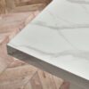 Rome Dining Table - White Marble Effect