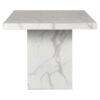 Rome Dining Table - Black Marble Effect