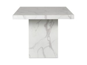 Rome Dining Table - Black Marble Effect