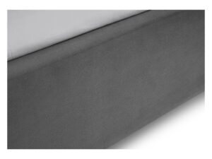 Rosa Velvet Bed in a Box - Grey