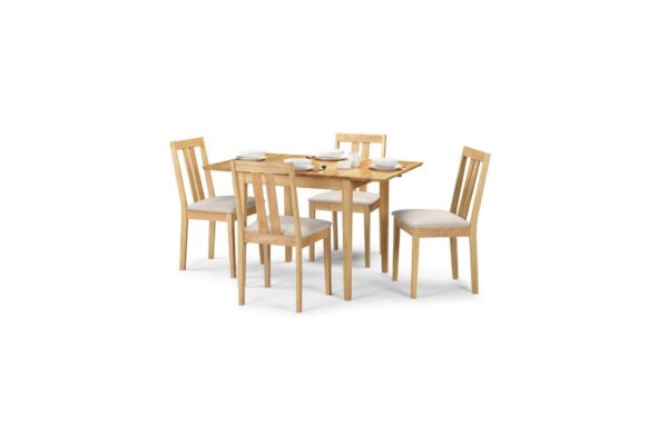 Rufford Dining Table - Natural Rubberwood