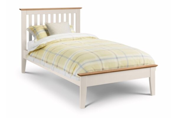 Salerno Shaker Bed - Ivory