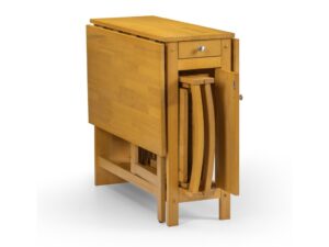 Savoy Dining Set - White/Natural