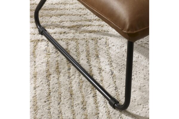 Saxon Lounge Chair - Brown