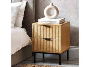 Sia 2 Drawer Bedside
