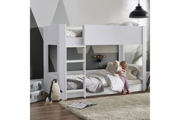 Solomon Bunk Bed -  All White