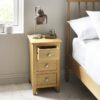 DF-JB-SOM002-featured-1 Somerset 3 Drawer Bedside - Oak
