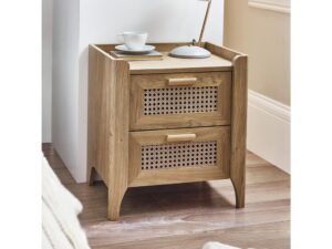 DF-JB-SYD001-featured-1 Sydney 2 Drawer Bedside - Oak