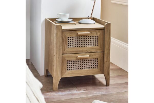 DF-JB-SYD001-featured-1 Sydney 2 Drawer Bedside - Oak