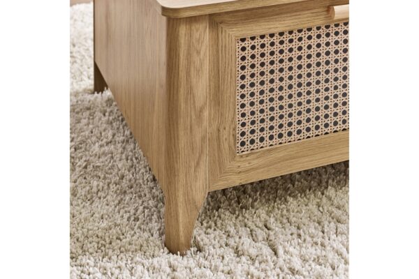 DF-JB-SYD009-featured-2 Sydney 2 Drawer Coffee Table - Rattan Effect