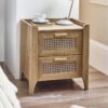 DF-JB-SYD101-featured-1 Sydney 2 Drawer Bedside - Black Ash