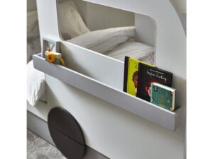 Tourer Caravan Bed - Vapor Grey And White
