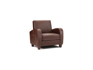 DF-JB-VIV001-featured-2 Vivo Chair - Chestnut Brown Faux Leather