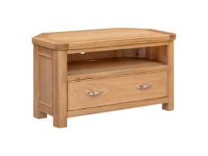 Chatsworth Oak Corner TV Unit