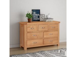 Chatsworth Oak 3 Over 4 Chest