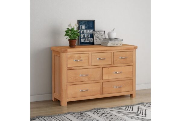 Chatsworth Oak 3 Over 4 Chest