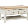 Foxington Painted Coffee Table with 2 Drawers