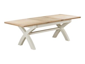 DF-PAP-114-34-OWP-featured-2 Foxington Painted 180/240 Cross Leg Dining Table