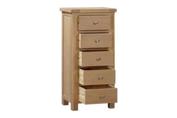 Foxington Oak 5 Drawer Chest