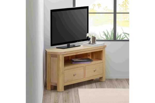 Foxington Oak Corner TV Unit