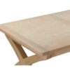 DF-PAP-144-34-featured-2 Foxington Oak 180/240 Cross Leg Dining Table