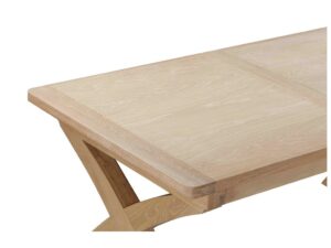 DF-PAP-144-34-featured-2 Foxington Oak 180/240 Cross Leg Dining Table