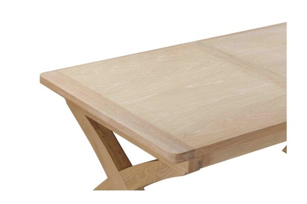 DF-PAP-144-34-featured-2 Foxington Oak 180/240 Cross Leg Dining Table