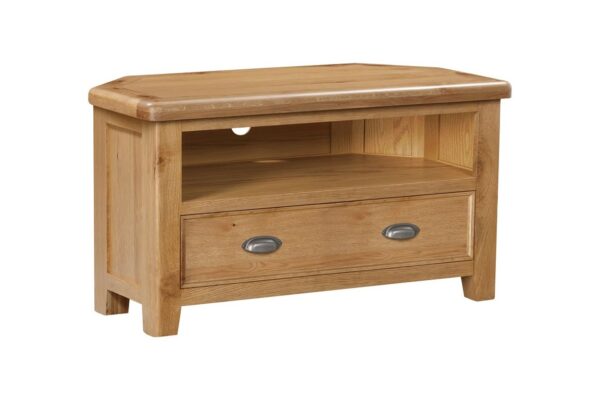 Kingsbury Oak Corner TV Unit