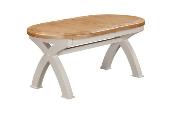 DF-PAP-170-21-featured-1 Kingsbury Painted 176/256 Oval Cross Leg Dining Table