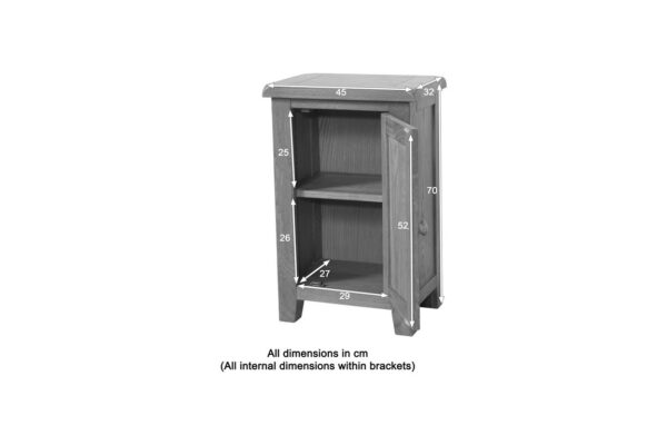Shrewsbury Small Bookcase
