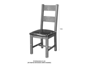 Shrewsbury Dining Chairs (Pair) PU