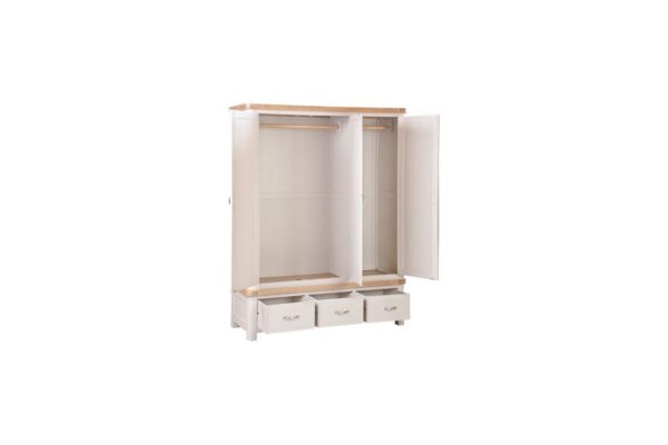 DF-PAP-84-27-featured-2 Chatsworth Painted Triple Wardrobe