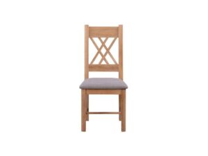 Chatsworth Painted Dining Chair with fabric seat pad(Pair)