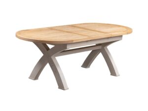 Chatsworth Painted Oval Cross Leg Table