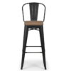 Set Of 2 Grafton Metal Bar Stools