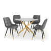 Set Of 2 Hadid Dining Chairs - Green
