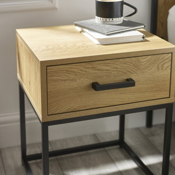 Harlow 1 Drawer Bedside