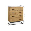 Harlow 4 Drawer Chest