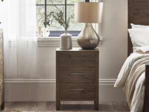 Heritage 3 Drawer Bedside