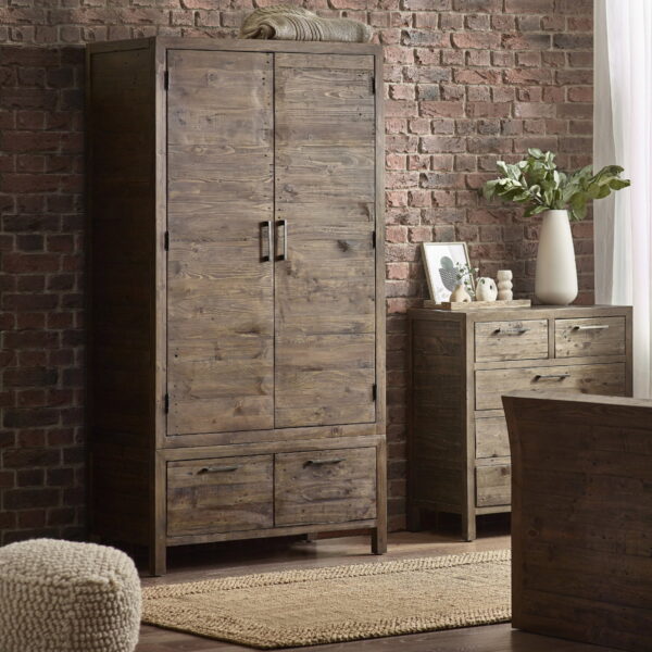Heritage 2 Door Wardrobe