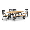 HOC003-7_1200x1200 Hockley Bench Black/Oak