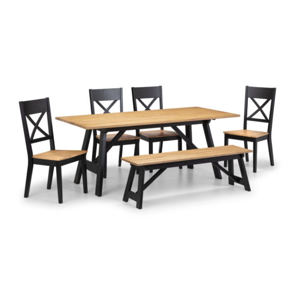 HOC003-7_1200x1200 Hockley Bench Black/Oak