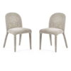 Set of 2 Holly Dining Chairs - Graphite